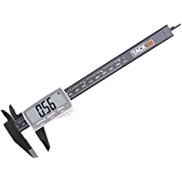 Calibre Digital 0-150mm TACKLIFE Pie de Rey de Alta presión- Calibrador Micrómetro de pantalla LCD- Protección…